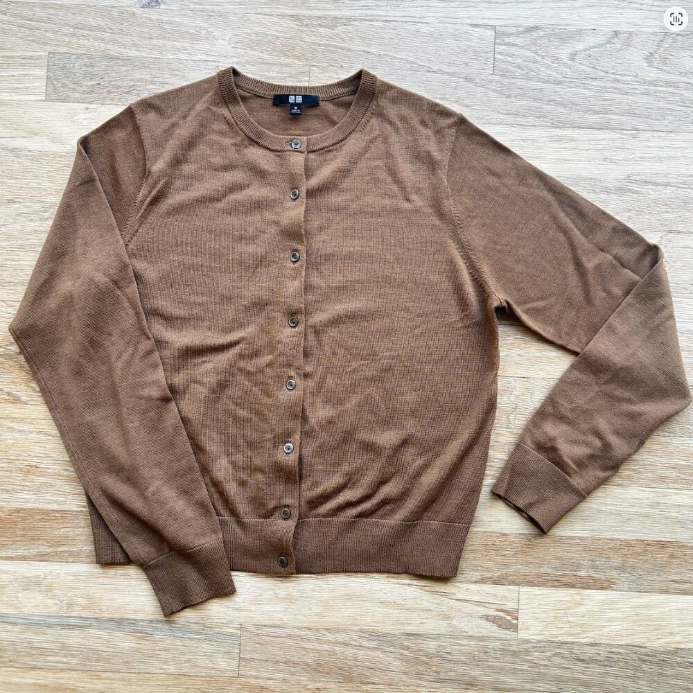 Uniqlo Merino Wool Cardigan Sweater
